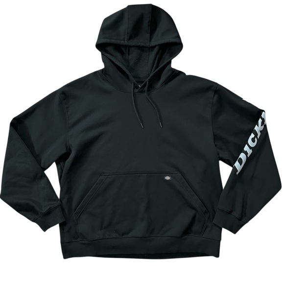 Dickies Other - Dickies Water Repellent Sleeve Logo Hoodie Sweatshirt Black Size 2XL